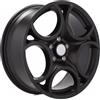 Cerchi in lega Dedica per Alfa Romeo modello L1432 7.5x17 Nero semi-opaco