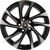 Cerchi in lega Dedica per Fiat modello B1514 6.5x15 Nero Lucido