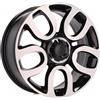 Cerchi in lega Dedica per Fiat modello L1291 7.0x17 Nero Lucido