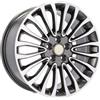 Cerchi in lega Dedica per Ford modello A1340 8.0x18 Grigio Lucido