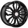 Cerchi in lega Dedica per Ford modello B5433 7.5x17 Nero