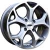 Cerchi in lega Dedica per Ford modello BK386 6.5x15 Grigio Lucido