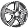 Cerchi in lega Dedica per Ford modello BK473 6.5x16 Grigio Lucido