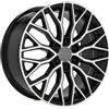 Cerchi in lega Dedica per Ford modello HF2125 8.0x18 Nero Lucido