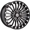Cerchi in lega Dedica per Ford modello Y0056 8.0x18 Nero Lucido