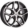 Cerchi in lega Dedica per Ford modello Y0058 7.0x17 Nero Lucido