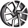 Cerchi in lega Dedica per Volkswagen modello B1154 6.0x14 Nero lucido