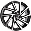 Cerchi in lega Dedica per Volkswagen modello B5329 6.5x16 Nero lucido