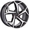 Cerchi in lega Dedica per Volkswagen modello B5340 6.5x16 Nero lucido