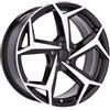 Cerchi in lega Dedica per Volkswagen modello B5340 7.0x16 Nero lucido