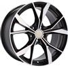 Cerchi in lega Dedica per Volkswagen modello B5808 8.0x18 Nero lucido