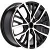Cerchi in lega Dedica per Volkswagen modello BK952 7.5x17 Nero lucido