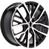Cerchi in lega Dedica per Volkswagen modello BK952 7.5x17 Nero lucido