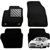 MTC Automotive Tappetini Ford Fiesta VI Restyling 2011-2016, Su Misura, Set 4 Pezzi