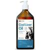 Lab-v Cod Liver Oil - Olio di fegato di merluzzo 100% per cani e gatti 500 ml