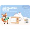 Der Lochkasten Sottrazione fino a 20: set di carte