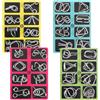JSMTKJ 32 Pezzi Puzzle In Metallo, Rompicapo Metallo, Giocattoli Educativi IQ Test Per Adulti E Bambini Regali Bomboniere Premi