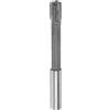 sourcing map Mandrino Alesatore 9.6mm H7 Punta In Carburo Flauti Diritti Gambo Rotondo Tornio Macchina Fresa