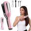 Wxeadu Rimozione Delle Doppie Punte, Taglia Doppie Punte Capelli, Mini Tagliacapelli Senza Fili con Doppie Punte, Rimuove le Doppie Punte e le Punte Danneggiate dei Capelli, con Display LCD