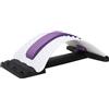 jiuzcare JIUCARE Barella Posteriore, Massaggiatore Back Stretcher con Perline Magnetiche per Sollievo dal Mal di Schiena, 3 Livelli Regolabili Supporto Lombare per Agopuntura Posteriore Relax (Viola)