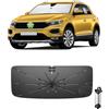 Ruiya Compatibile con VW T-Roc 2018-2025 Ombrello Parasole Auto Parabrezza, Ombrello Parasole Auto Parasole Ombrello Auto Parasole per Parabrezza T-Roc Accessori