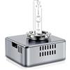 BIHEE D5S lampada allo xeno 25W 6000K a luce bianca HID per fari auto con base in metallo, 1 lampada