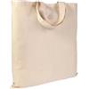 Handle bags Shopper in cotone personalizzabile Natural Siena 135 38 x 42 cm personalizzate o neutre