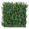 WELL HOME MOBILIARIO & DECORACIÓN Well Home Giardino Verticale Artoficiale, Pannello Seto 100x100cm, Per Decorazione Interni ed Esterni - Cedro Verde