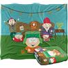 LOGOVISION South Park Kyle Hanukkah Coperta super morbida al tatto setoso - 152 x 127 cm