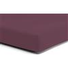 Daunex Lenzuolo elasticizzato con angoli DAUNEX in mako-jersey deluxe Melanzana