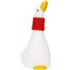 InnoGIO GIODuck Luce Notturna per Bambini in Silicone, Luce Calda, Ricaricabile USB-C, con Timer per Spegnimento