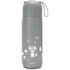 Nuvita Borraccia Termica con Gancio in Silicone 400ml - Sage Green