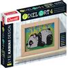 Quercetti Pixel Art 4 Kawaii Design Panda