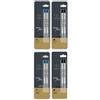 Parker Penna a sfera Parker Quink Flow ricarica inchiostro blu nero punta media fine...