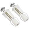 NATUCE Viti per Sedile WC, WC Blind Hole Fitting, Installazione Facile, 2 Pezzi