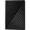 Western Digital WD My Passport WDBPKJ0050BBK - Disco rigido - Crittografato - 5 TB - Esterno (portatile) - USB 3.2 Gen 1
