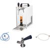 ich-zapfe Set completo Spillatore birra, Dispenser birra, Macchina per birra con pompa a membrana - PYGMY 25/K, 1-linea, 35 litri/h - Green Line, KEG: senza