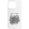 Souvenir Shirt Custodia per iPhone 15 Pro Max Roma Città Eterna Schizzo Storia dell'Arte Souvenir