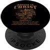 Bible Verse T-Shirt Rooted in Christ Shirt Christian Shirt for Men Cross Shirt PopSockets PopGrip Adesivo