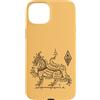 Thailandia Tatuaggio Yantra Custodia per iPhone 15 Plus Sak Yant Tatuaggio Singha Leone Yantra Ki Lane Thailandia