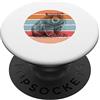 La fauna selvatica del vombato è adorabi Wombat fauna selvatica adorabile natura gentile animale PopSockets PopGrip Adesivo