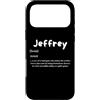 Jeffrey Defined Personalized Jeffrey Cos Custodia per iPhone 17 Pro Max Jeffrey Definizione Personalizzato Nome Personalizzato Costume Per Jeff