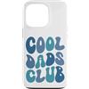 Fathers Day Vintage 80s Style Mens Nosta Custodia per iPhone 13 Pro Cool Dads Club sul retro | Onda retrò Groovy