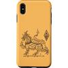 Thailandia Tatuaggio Yantra Custodia per iPhone XS Max Sak Yant Tatuaggio Singha Leone Yantra Ki Lane Thailandia