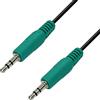 Waytex 21551 Cavo Stereo Jack 3.5 Maschio/Maschio 1.5 m
