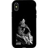 Iconic Photo Moments Custodia per iPhone X/XS Maggie Smith Downton Abbey Attore di Harry Potter 1964