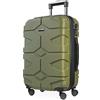 Hauptstadtkoffer - X-Kölln - Valigia bagaglio a mano 55 cm, Trolley espandibile rigido, legero, ABS, TSA, 43-50 litri, Oliva