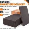 StickersLab Pannelli Insonorizzanti adesivi Auto Adesivi 10mm 25x40 Van Camper Porte