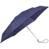Samsonite Alu Drop S - 4 Section Auto Open Close Mini Ombrello pieghevole, 21 cm, Blu (Indigo Blue)