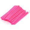 PAITOK monouso Pennelli per labbra, 200 pezzi di applicatori per labbra, pennello applicatore per rossetto pennello per lucidalabbra e correttore strumenti di trucco per labbra e occhi (Rosso Rosa)